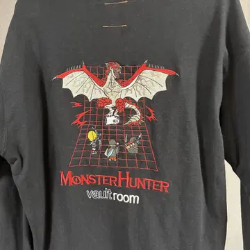 Monster Hunter VAULTROOM 긴팔 티셔츠