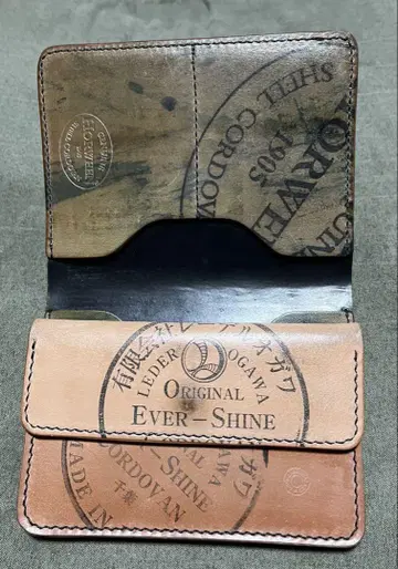 HORWEEN 풀 쉘 코도반 리버스 올 스탬프