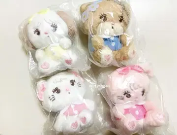 mikko characters 봉제 인형 2 가챠 컴플리트 세트
