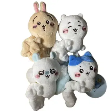 치이카와 봉제 인형 스크런치 토끼 모몽가 하치와레 총 4종