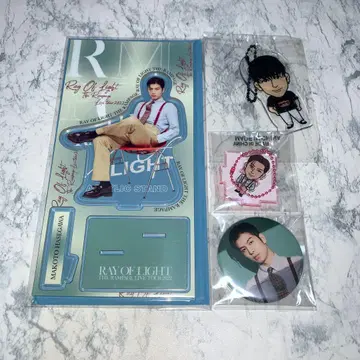하세가와 신 RAY OF LIGHT 아크릴 스탠드 캔뱃지 키링