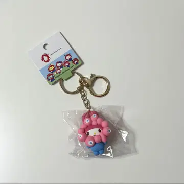 마이멜로디 마이쿠마이쿠 입체 마스코트 컬러 키링