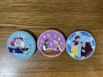 디즈니 자수 캔뱃지 모음 미사용 새상품 Disney