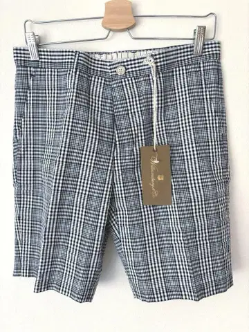 새상품 Williamsburg&Co. 체크 숏팬츠 W30#론 헤르만