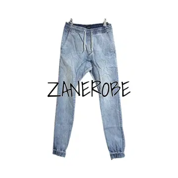 "ZANEROBE" 서레스hot 데님 조거 블루