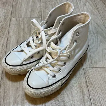 CONVERSE ALL STAR 화이트 스니커즈 24cm