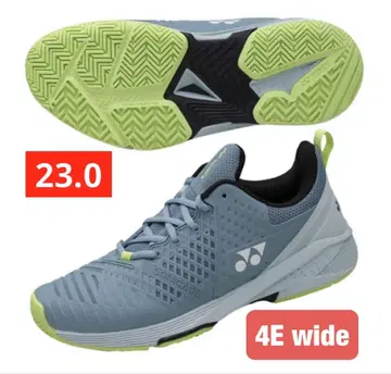 YONEX '24 소닉 케이지 올 코트용 테니스화 4E 와이드