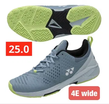 YONEX '24 소닉 케이지 올 코트용 테니스화 4E 와이드