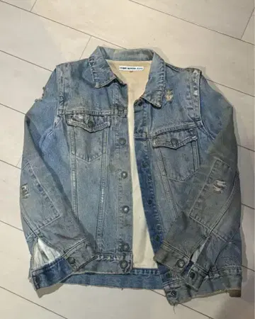 COSMIC WONDER JEANS 크러쉬 데님 자켓 데님 자켓