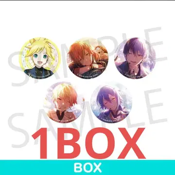 프로세카 글리터 캔뱃지 B 앙스타 콜라보 1box