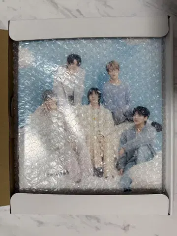 TXT cafe 2024 한정판 복권 A상 캔버스 아트