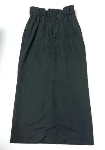 Spick & Span 스커트 롱 기장 허리 개더 블랙 36