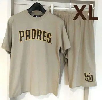 신상품 패드레스 세트업 LL MLB 상하의 세트 반팔 하프 팬츠