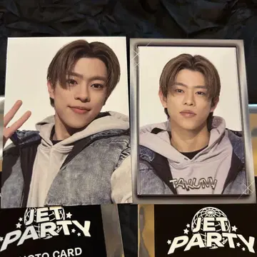 쿠와바라 타쿠미 사진 카드 시크릿 노멀 2종 JET PARTY 세트