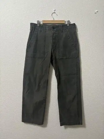 풀카운트 Utility Trousers Fade 오존 워시 가공