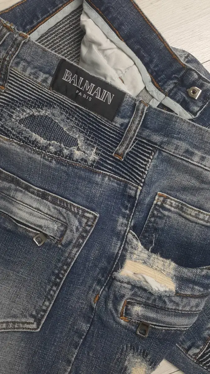 Balmain (Four-Way Span) Imported Denim 30~31" (No.379) Dry Cleaning Complete!