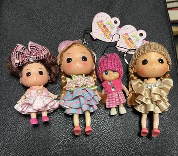 FASHION ACCESSORY 인형 4개 세트 미사용품