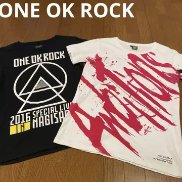ONE OK ROCK 2016/2018 라이브 투어 티셔츠 2장 세트