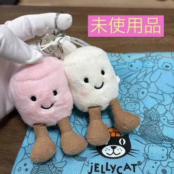 미사용품 신상 Jellycat 제리캣 마쉬멜로우 키링