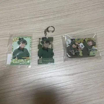 식만루 사부로 아크릴 키링 슬라이드 캔 케이스 스티커