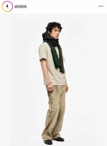 xlim hooded muffler GREEN 후디 머플러