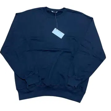 23AW 오라리 HIGH GAUGE SWEAT P/O 블랙
