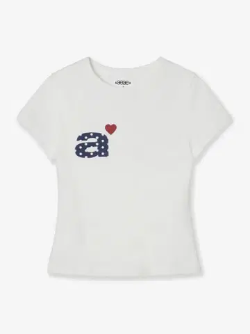 aeae DOT SMALL LETTER T-SHIRTS 티셔츠