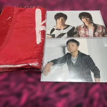 KinKi Kids 타월과 클리어 파일 2장 세트
