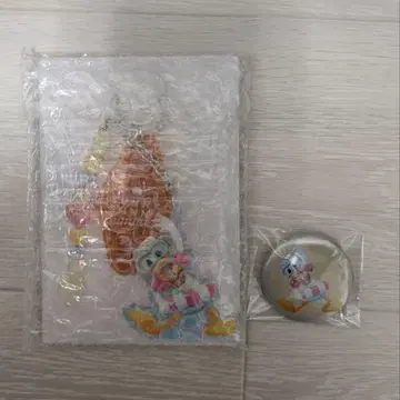 디즈니 써니 써니 썸머 도날드 키체인 캔뱃지 캔배지