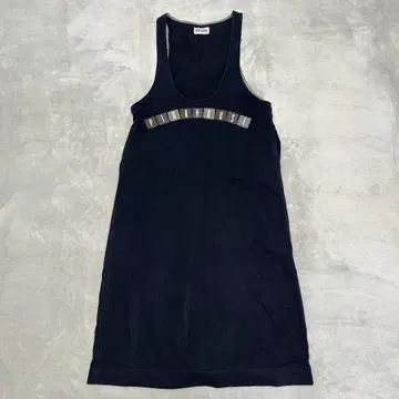 PINKHOUSE 핑크하우스 벨트 리본 포함 슬리브리스 원피스
