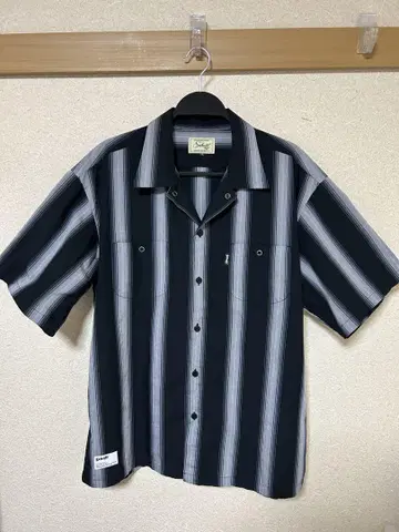 Schott 스트라이프 워크 셔츠 XL