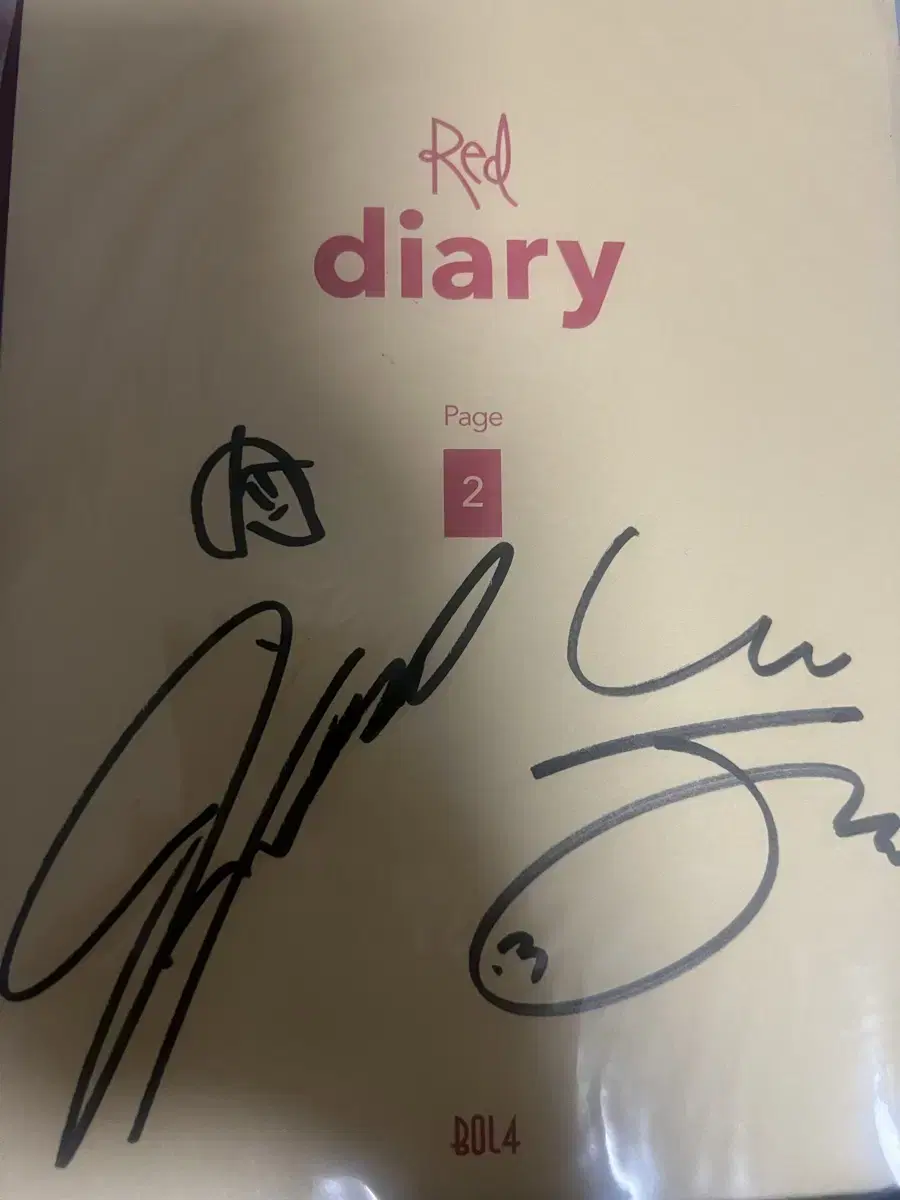Bolbbalgan4 Signed Album