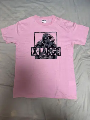 X-LARGE 핑크 티셔츠 XL 사이즈 썸머