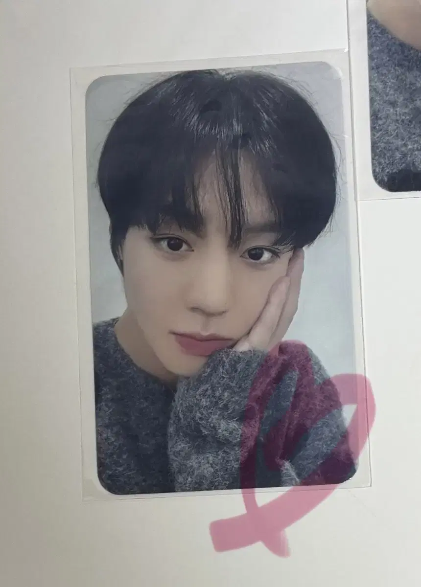 박지훈 포토카드 양도