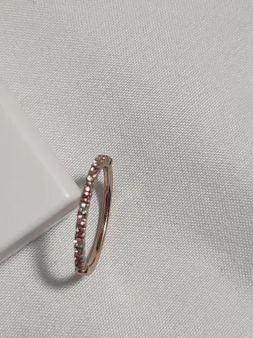 사만다 티아라 반지 핑크