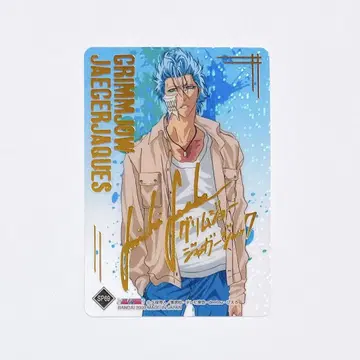 BLEACH 클리어 컬렉션 4 금박 클리어 카드 SP69 그리무조