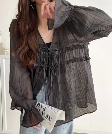클래식 엘프 블라우스