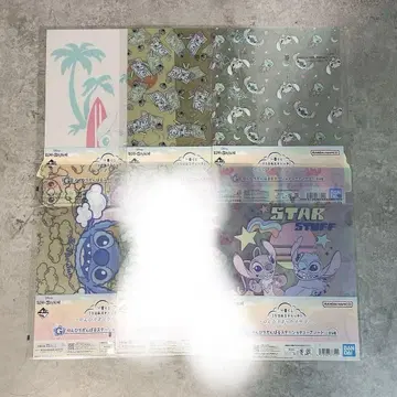 릴로 & 스티치 스티치 제일복권 클리어 파일 5종