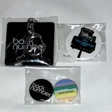 back number anti sleeps tour 24 혜택 키링 외