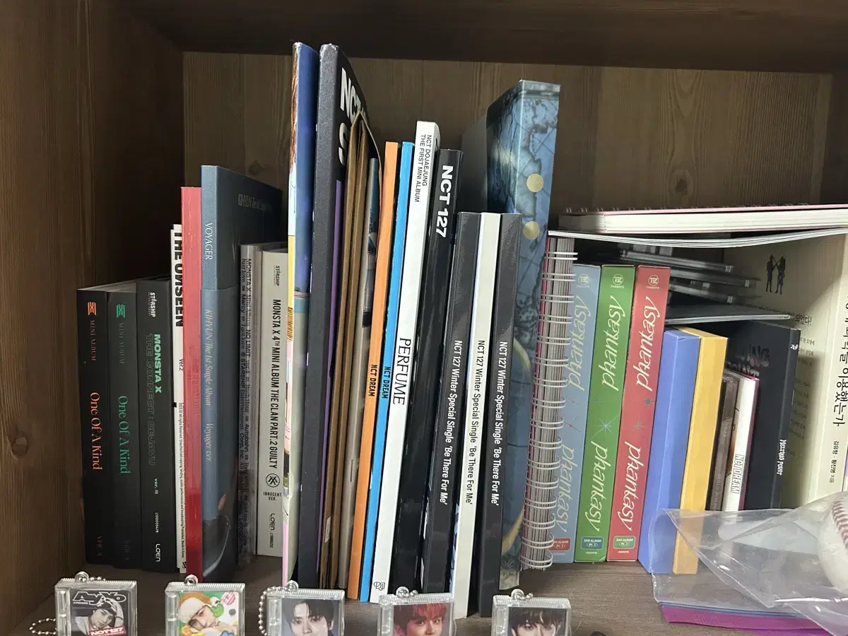 앨범 정리 (몬스타엑스, nct dream, 127, 세븐틴, 더보이즈)