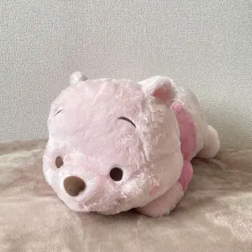 곰돌이 푸 벚꽃 색 봉제 인형