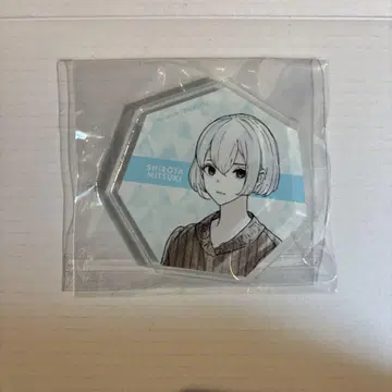 잭 잔 아크릴 배지 화이트 미츠키