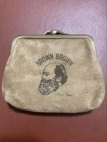 BrownBrown Gamaguchi wallet 베이지
