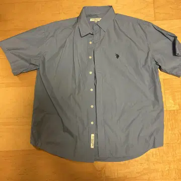 U.S. POLO ASSN. 반팔 셔츠 M 블루