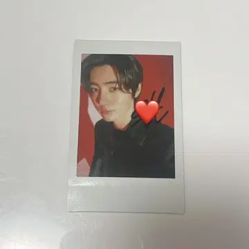 ENHYPEN FATEINJAPAN 친필 사인 송훈 인스턴트 폴라로이드