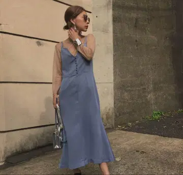 Ameri ENNUI LIKE COMBINATION DRESS 세트