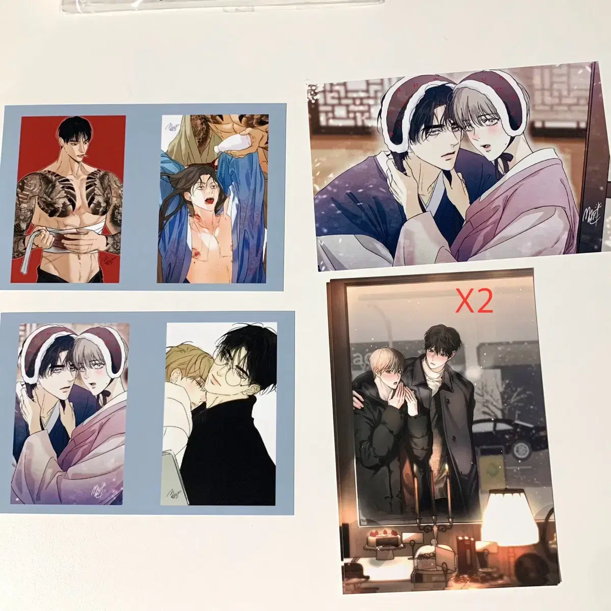 Lust Print Photobox poca + Non-Xero Photobox Team Resin Baek Ji-tae Bomtoon seasons greetings Cafe Rebom