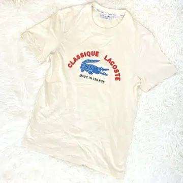새상품급 LACOSTE 라코스테 칼리지 로고 티셔츠