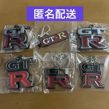 GT-R 엠블럼 키링 컬렉션 가챠 6종 세트