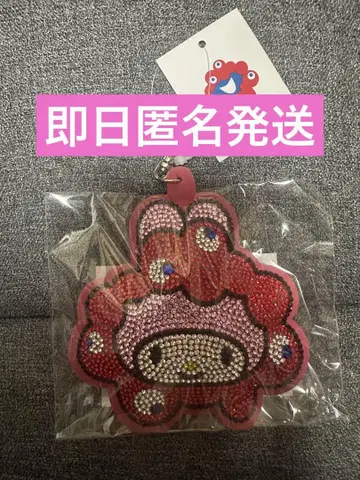 오사카 간사이 엑스포 산리오 마이멜로디 밋밋한 가죽 키링